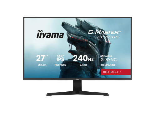  מסך מחשב לגיימינג IIYAMA 27" G-MASTER IPS FHD 240HZ 0.4MS 