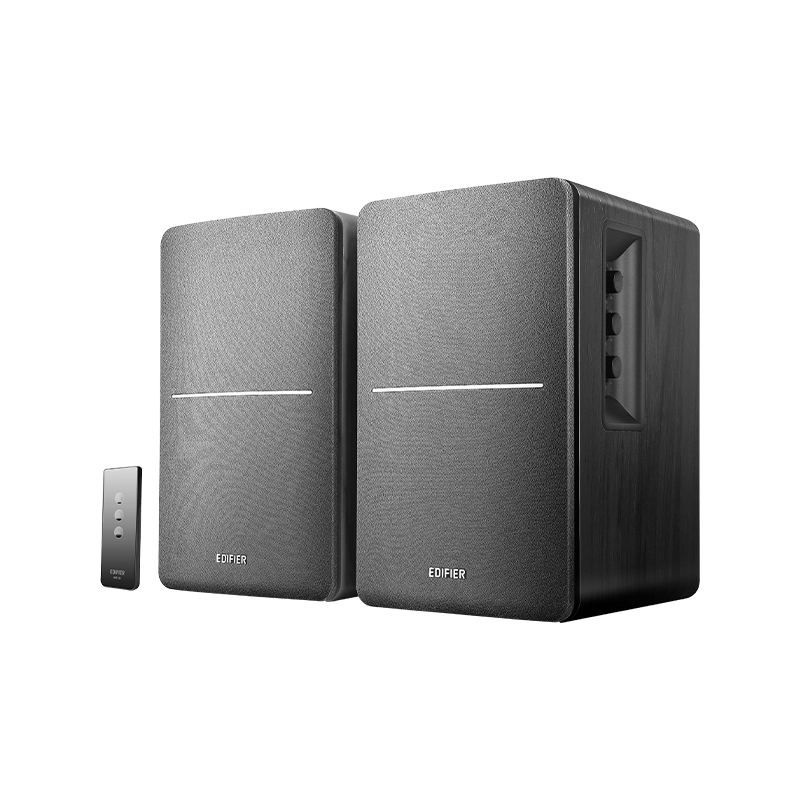 מחודש רמקול Edifier R1280T - Powerful Bookshelf Speakers - Retro(black) 