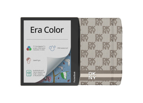  ספר אלקטרוני + כיסוי POCKETBOOK 7" ERA COLOR - DKNY עם מסך צבעוני 