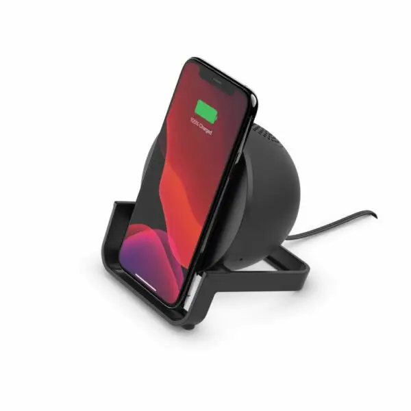  מעמד טעינה אלחוטית עם רמקול מובנה Belkin BoostCharge AUF001VF 