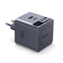  מטען קיר טעינה מהירה UGREEN Nexode 65W GaN כבל USB-C נשלף UGREEN X615 65825 