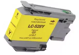 ראש דיו צהוב תואם Brother LC528Y (5000 דפים) 