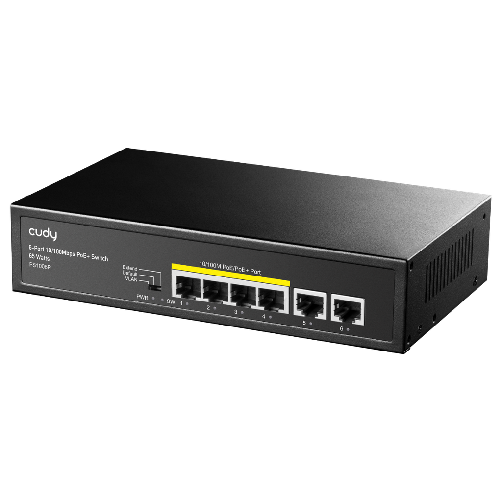 רכזת CUDY FS1006P-IL (6 פורטים)