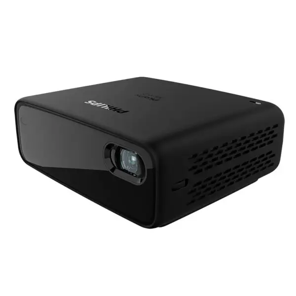  מקרן נייד קומפקטי PHILIPS PicoPix Micro 2TV ברזולוציה HD 480p HDMI Android TV PHILIPS PicoPix Micro2 TV 