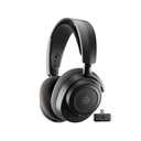  אוזניות גיימינג אלחוטיות SteelSeries Arctis Nova 7P Gen 2 חיי סוללה עד 50 שעות, מותאם ל- PlayStation - צבע שחור