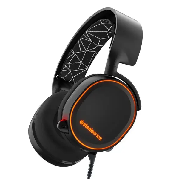  אוזניות גיימינג עם תאורה Arctis 5 