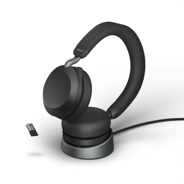  אוזניות Jabra Evolve2 75 עם ביטול רעשים לעסקים 