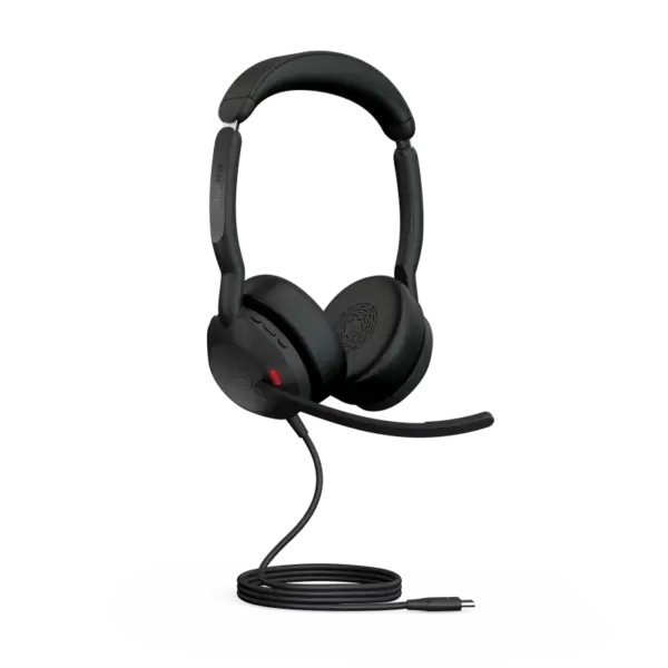  מערכת ראש מתקדמת עם סינון רעשים אקטיבי חיבור USB-C Evolve2 50 USB-C 