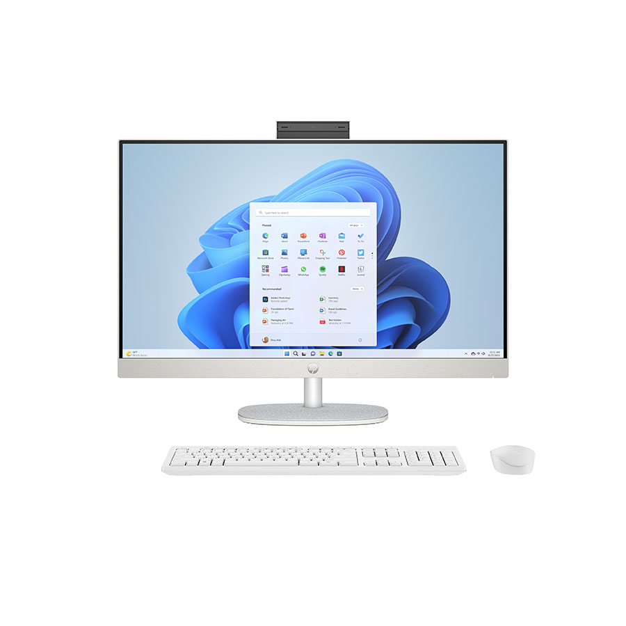  HP AIO 27" 27-cr2008nj /Ultra7 255U/32GB (2x16GB) DDR5/1T NVMe /Windows 11 HOME/White/3yw 