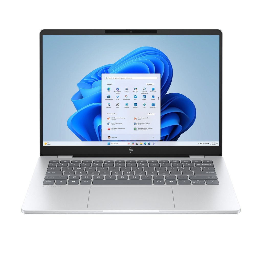 מחשב נייד HP Omnibook 7 14-fr0000nj U7-255H|32GB|1TB|"14"|3K|W11P|3YR CK0V7EA 
