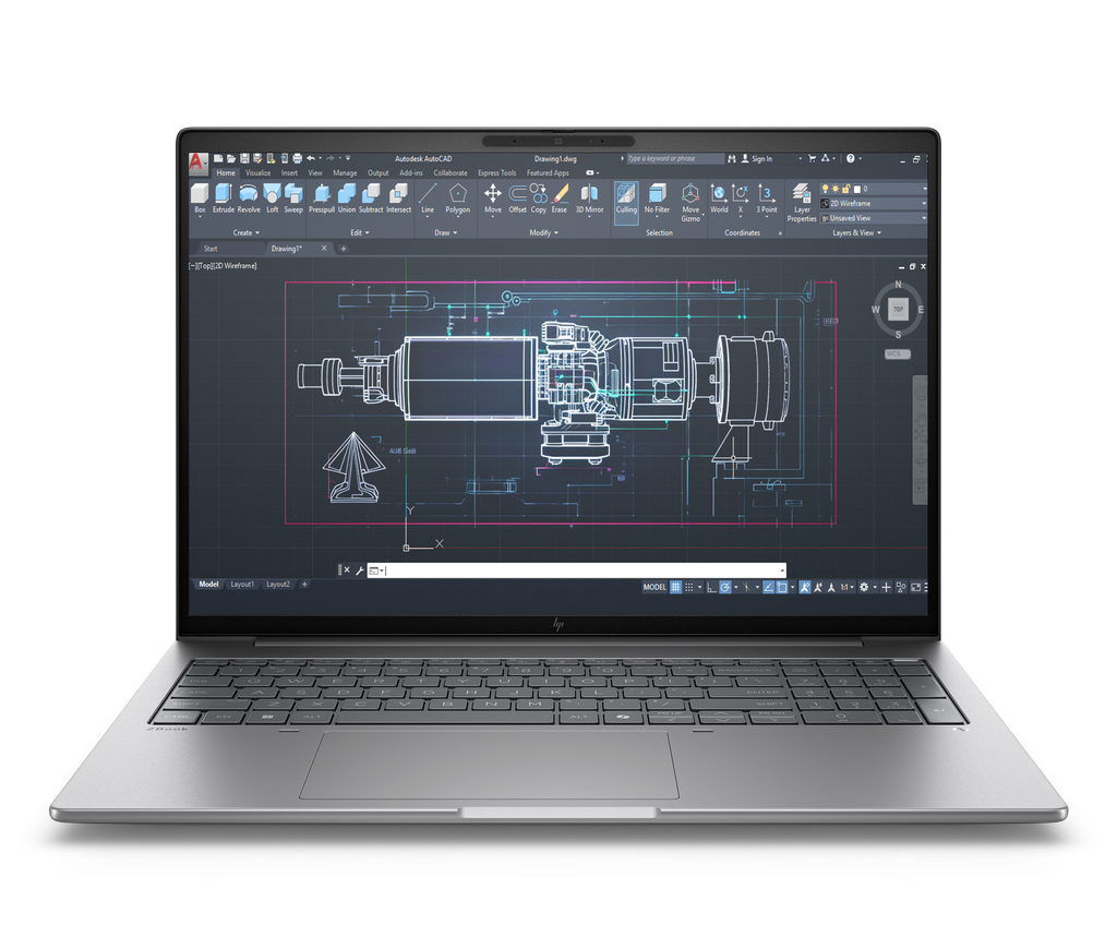 מחשב נייד HP ZBook 8 G1i 16 | Ultra 7 255H | 1TB | 32GB | W11p64 | 5Y|RTX 500 A3ZV2ET 