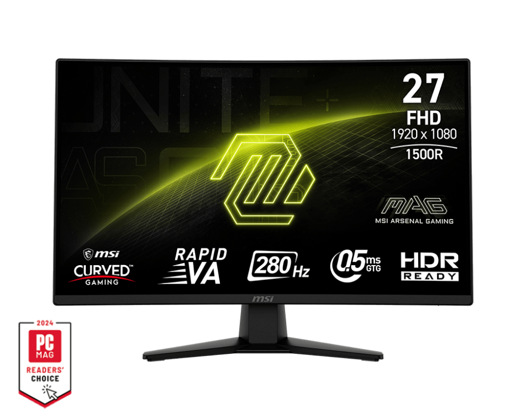 מסך מחשב  MON MAG 274CXF 27" CURVED 