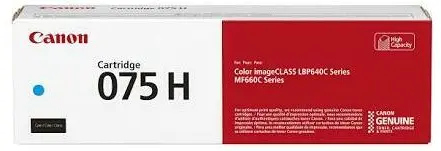 טונר כחול מקורי CANON CRG075HC (2,500 דפים)  