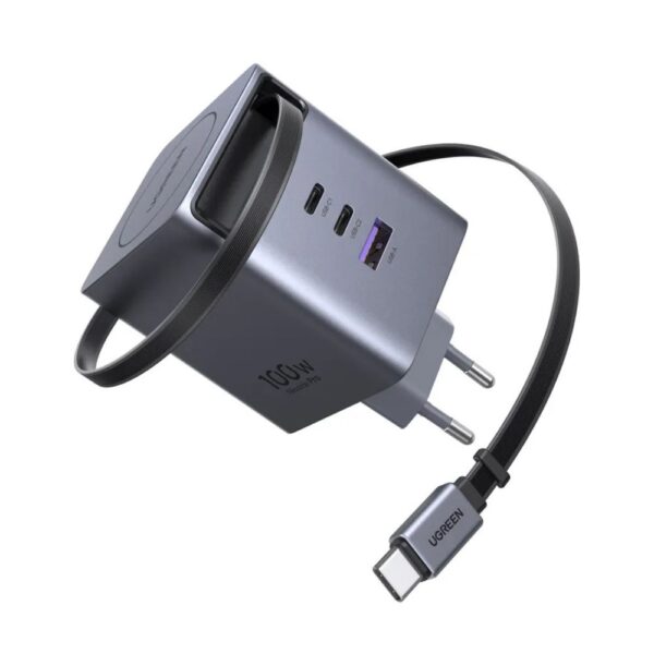  מטען קיר מהיר UGREEN 100W GaN X616 65828 3 יציאות UGREEN X616 65828 