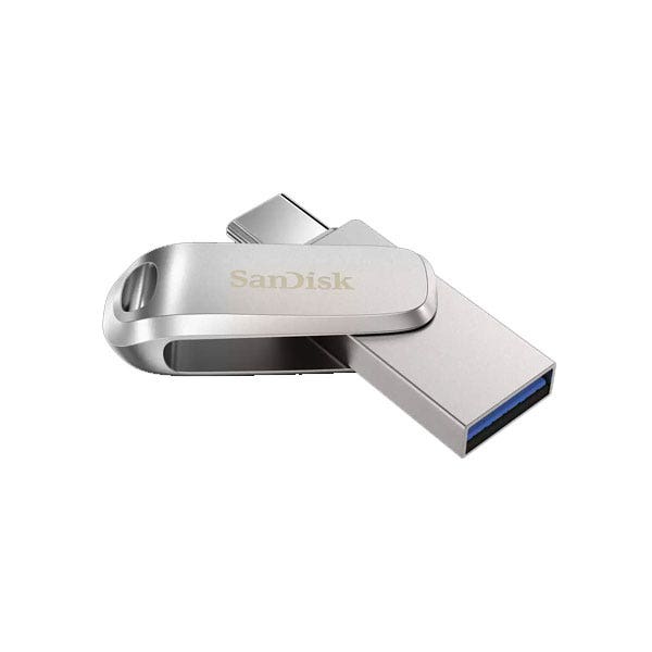  זיכרון נייד Ultra Dual Drive Luxe USB Type-C בנפח 512GB מבית Sandisk דגם SDDDC4-512G-G46 