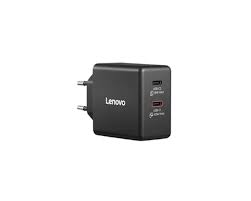 מטען Lenovo Dual USB-C 65W GaN Charger 