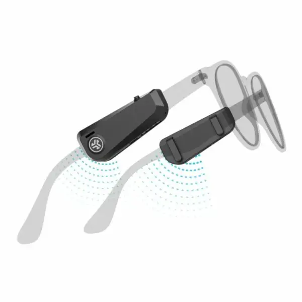  Jlab JBUDS FRAMES משקפי שמש אודיו אלחוטיים עם צליל עוצמתי, עיצוב אופנתי וסוללה חזקה! Jlab JBuds Frames 