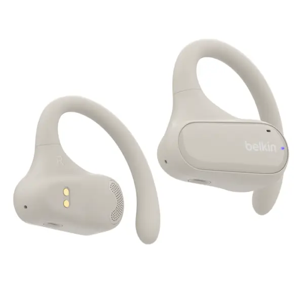  אוזניות אלחוטיות Belkin SoundForm ClearFit TWS AUC013CTSA-BK 