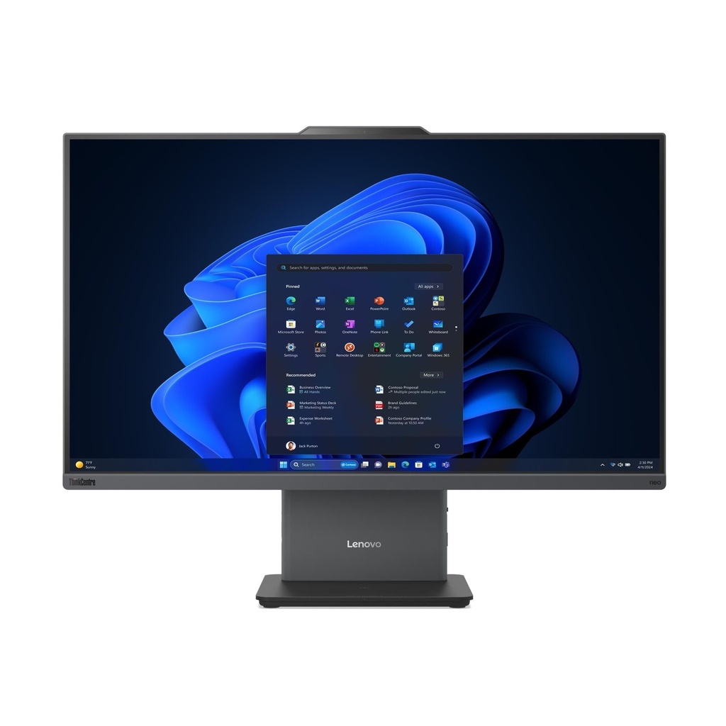 מחשב נייח LENOVO ThinkCentre AIO 50a 24 G6 U5-226V|Touch|16GB|512GB|W11P|3YR 13QH0012IV 