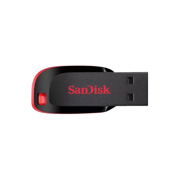  זיכרון נייד Cruzer Blade בנפח 16GB מבית SanDisk דגם SDCZ50-016G-B35 