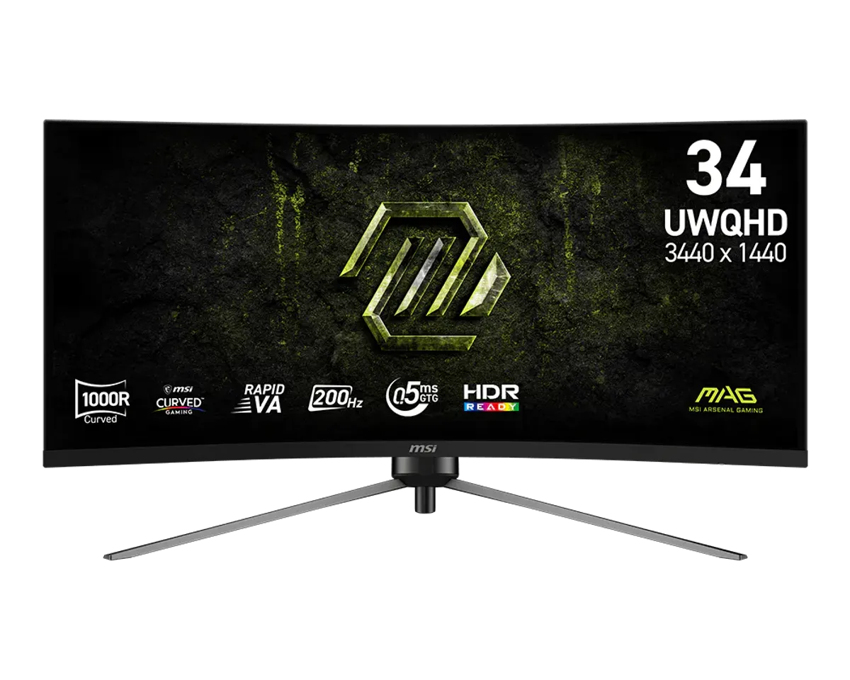 מסך מחשב מסך MSI MAG 345CQRF E20 