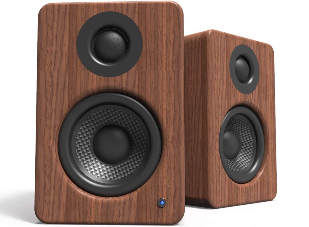  YU2 אגוז - KANTO - זוג רמקולים מוגברים שולחניים 