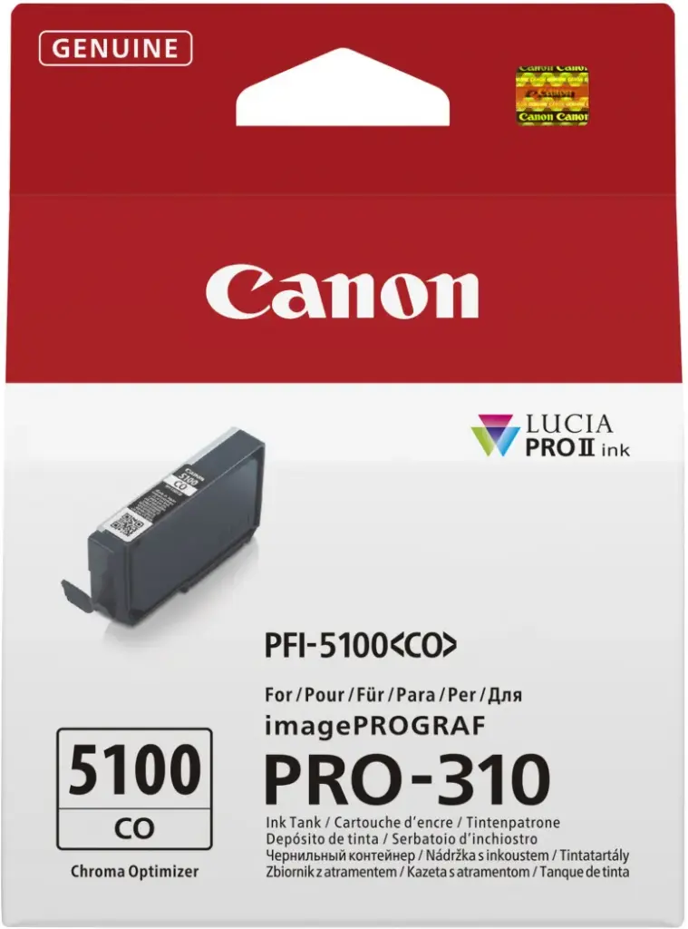 ראש דיו כרום אופטימייזר מקורי Canon PFI-5100CO