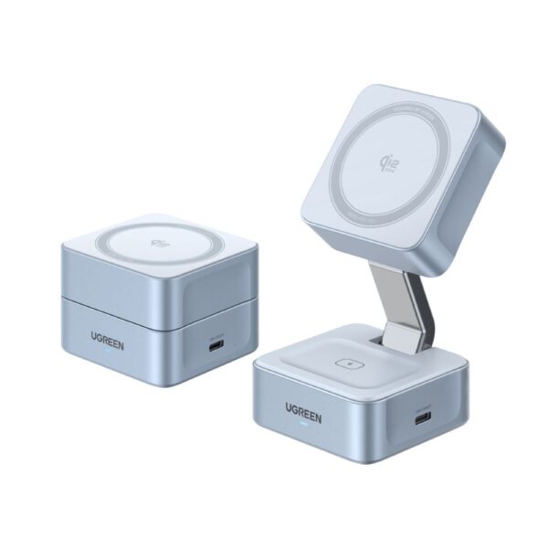 מעמד טעינה מגנטי אלחוטי UGREEN 25W 2-in-1 Qi2 UGREEN W752 55960B 