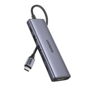  תחנת עגינה Ugreen CM511 USB-C 6-in-1 4K 60Hz DP 100W UGREEN CM511 75586 