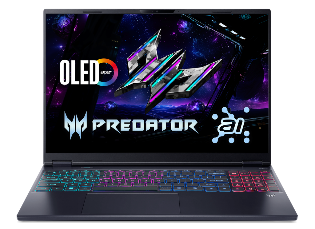 מחשב נייד Acer Predator Helios Neo 16S AI U9-275HX|32|1TB|W11H|5060|OLED NH.QX9EC.009 