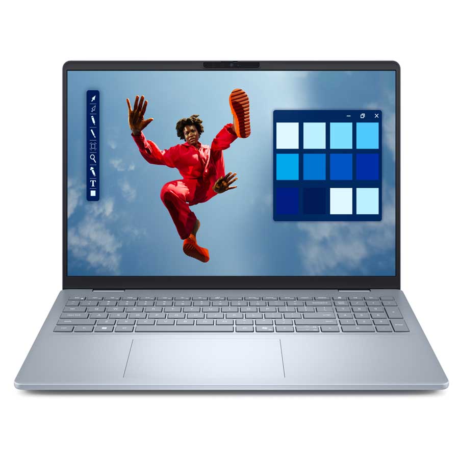 מחשב נייד Dell 16 PLUS DB16250 16.0 FHD+ TOUCH/Ultra 9 288V/32GB/1TBSSD/ INTEL ARC/FP/LKB/4Cell/W11H/3YOS 