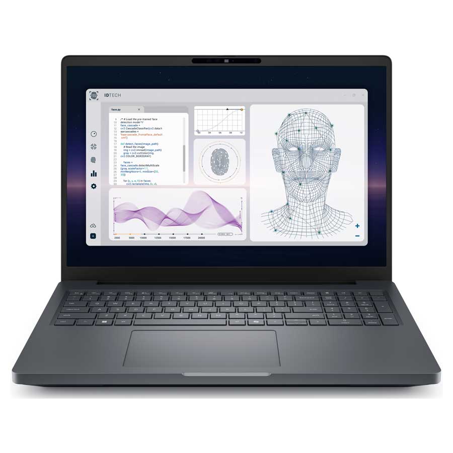 מחשב נייד DELL PRO MAX 16 PLUS MB16250 16.0 FHD/U7 265HX/32GB/1TRSSD/NVIDIA PRO 2000BW/FP/LKB/W11P/3YOS 