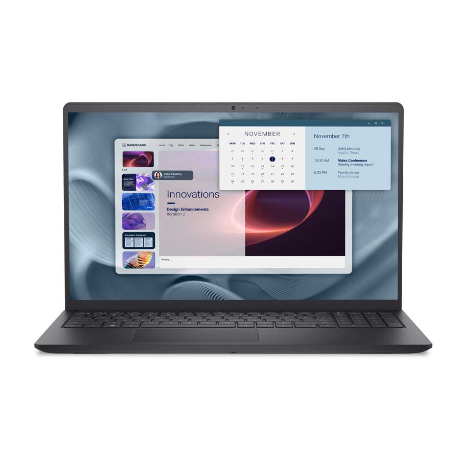 מחשב נייד Dell Pro 15 ESSENTIAL PV15250 15.6 FHD/I7-1355U/16GB/512SSD/INTEL UHD/FP/4C/WIN11PRO/3YOS 