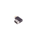  מתאם HDMI-A זוויתי ימינה 90° מבית S-impuls | תמיכה מלאה ב-8K60Hz ו-4K120Hz 