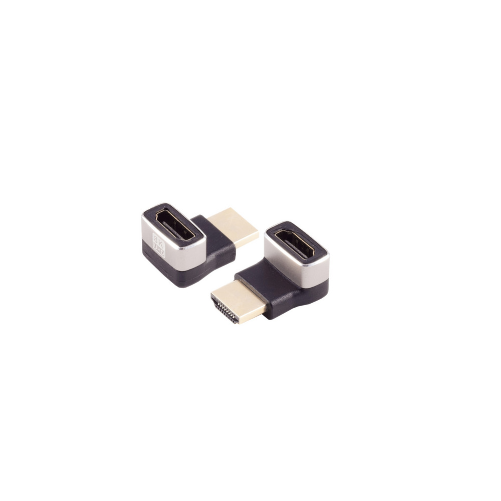  מתאם HDMI-A זוויתי למעלה 90° מבית S-impuls | תמיכה מלאה ב-8K60Hz ו-4K120Hz 