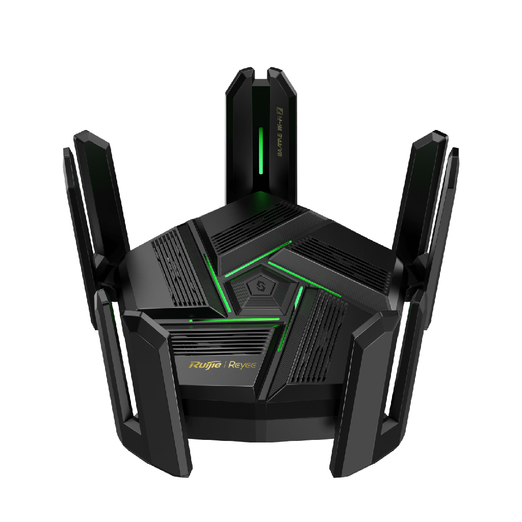  נתב (ראוטר) גיימינג Wifi7 מנוהל בענן Ruijie Reyee דגם RG-EW7200BE PRO 