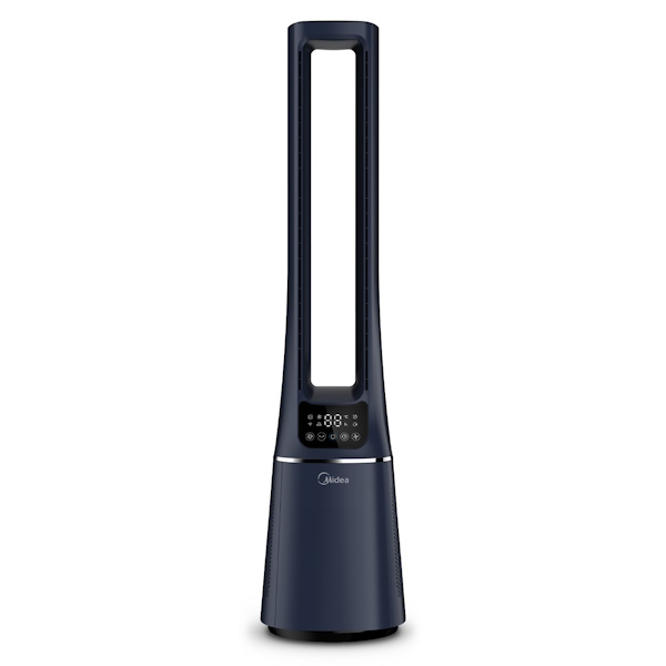  מאוורר עמוד ומטהר אוויר BLADLESS FAN דגם Midea AMS150-PB 