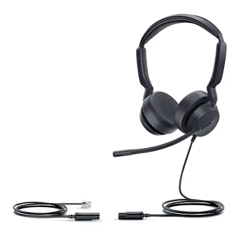  אוזנית מוקד Yealink YHS36 E2 Dual 