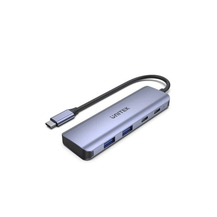  H1107Q - מפצל 4 ב-1 USB-A וUSB-C 