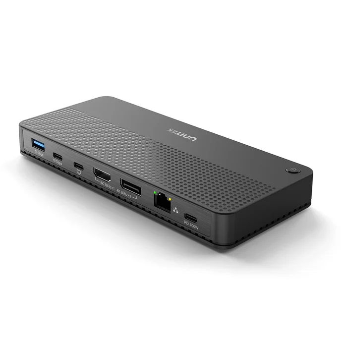  D1079A - תחנת עגינה בתקן USB-4 ברזולוציית תצוגה UNITEK 8K 