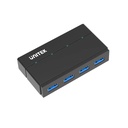  Y-HB03001 מפצל USB 3.0 4-PORT כולל אפשרות טעינה UNITEK