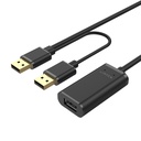 UNITEK USB 2.0 Active Extension Cable 10M Y-278