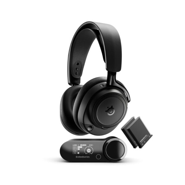  אוזניות גיימינג אלחוטיות SteelSeries Arctis Nova Elite חיי סוללה עד 60 שעות Steelseries Arctis Nova Elite 