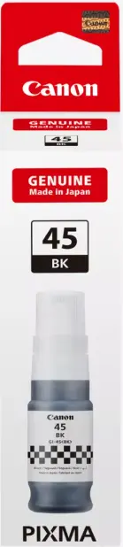 בקבוק דיו שחור מקורי CANON GI-45BK (3,000 דפים)