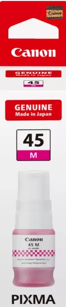 בקבוק דיו אדום מקורי CANON GI-45C (3,000 דפים) 