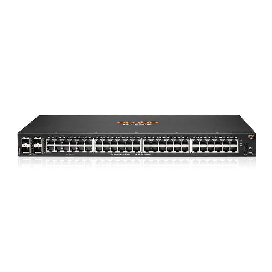  Aruba R8N86B 6000 48G 4SFP Switch 