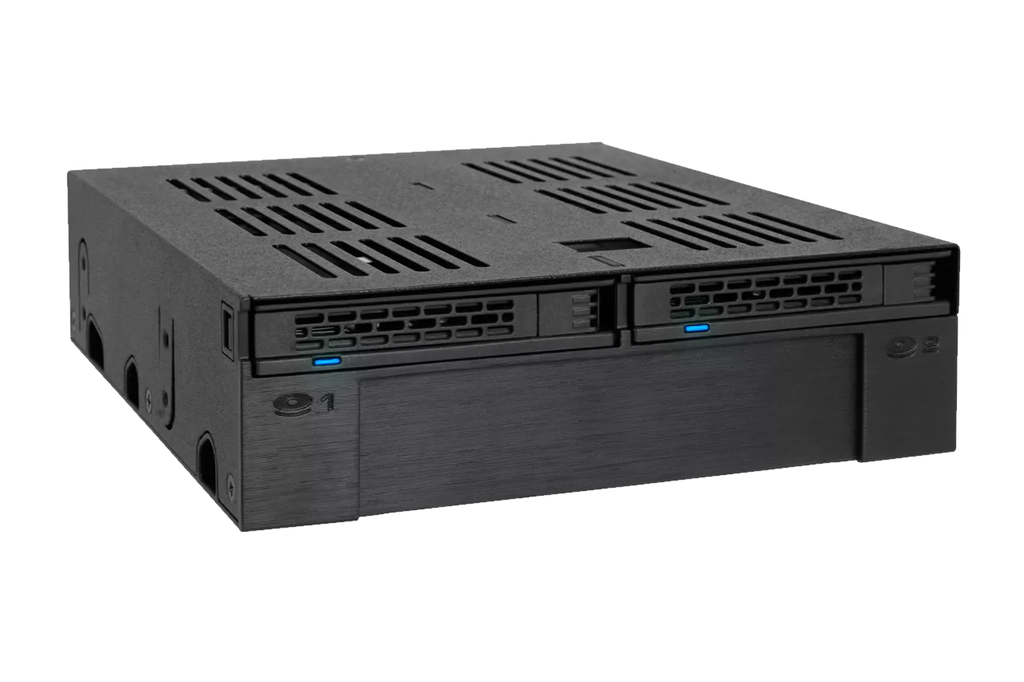  MB322SP-B - כוננים קשיחים 2.5"/3.5" ל5.25" - EXPRESS CAGE 