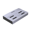  S1243 - תחנת עגינה ל-4 דיסקים קשיחים M.2 SSD בחיבור UNITEK USB4 
