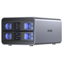  S1308A01 - מארז חיצוני לדיסק קשיח - 2 כניסות UNITEK