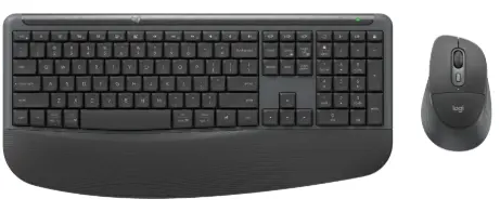מקלדת ועכבר אלחוטיים דגם Signature Comfort Plus MK880 Logitech 
